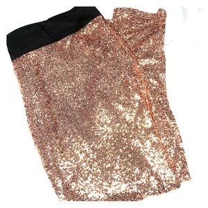 NWT Plus Size Sequin Leggings by Society Plus